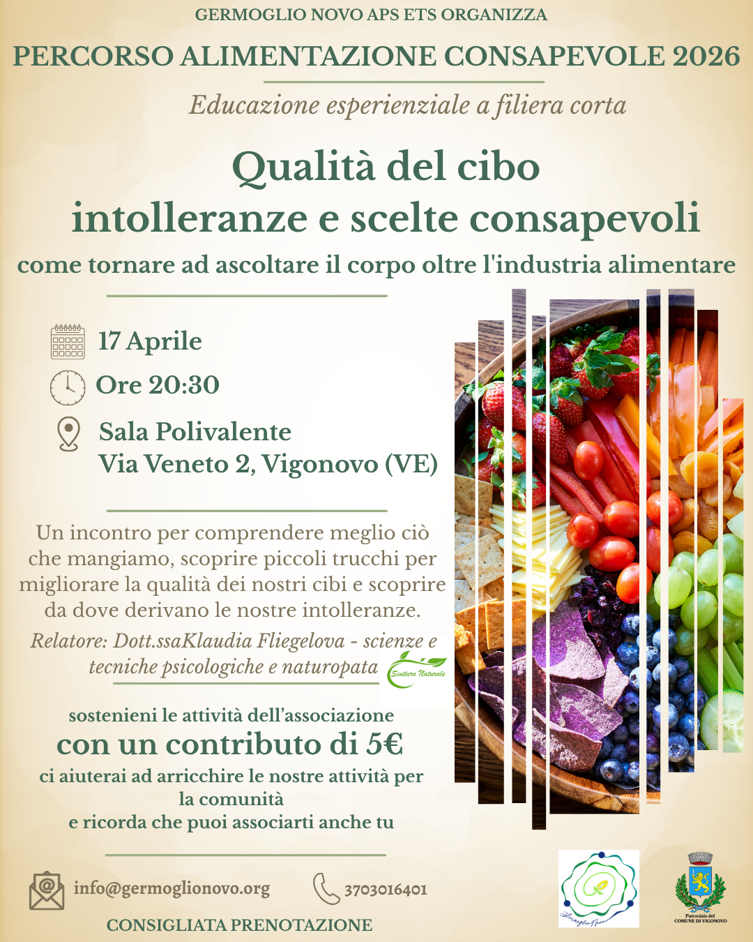 Qualità del cibo, intolleranze e scelte consapevoli